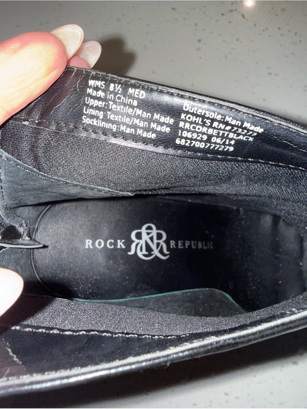 Rock & Republic Black Leather & Suede Zip-Accent Ankle Booties - Picture 10 of 13